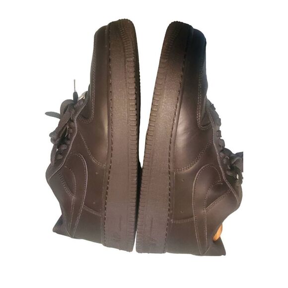 Nike Air Force 1 Low Triple Black Shoes Sneakers AF1  Men's Size 10.5 NO BOX - Picture 5 of 9